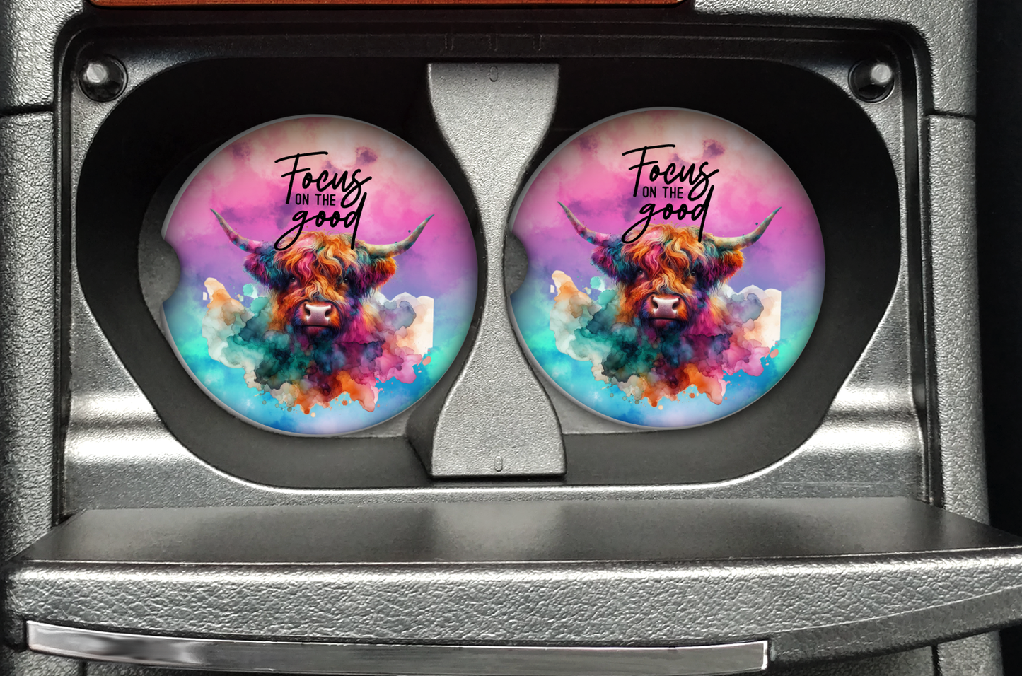 Car coasters-neoprene. Collection 2. Ready made.