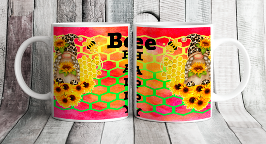 Bee Happy Girl Gnome