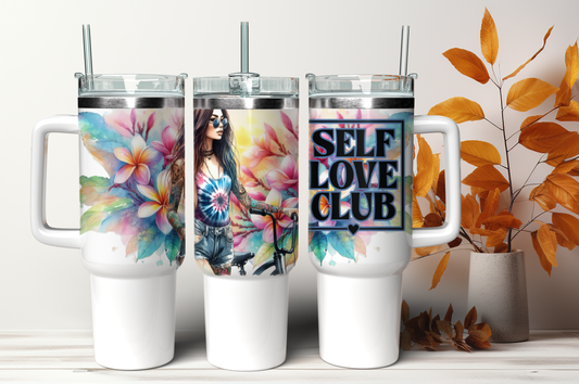 Self Love Club 40oz Design