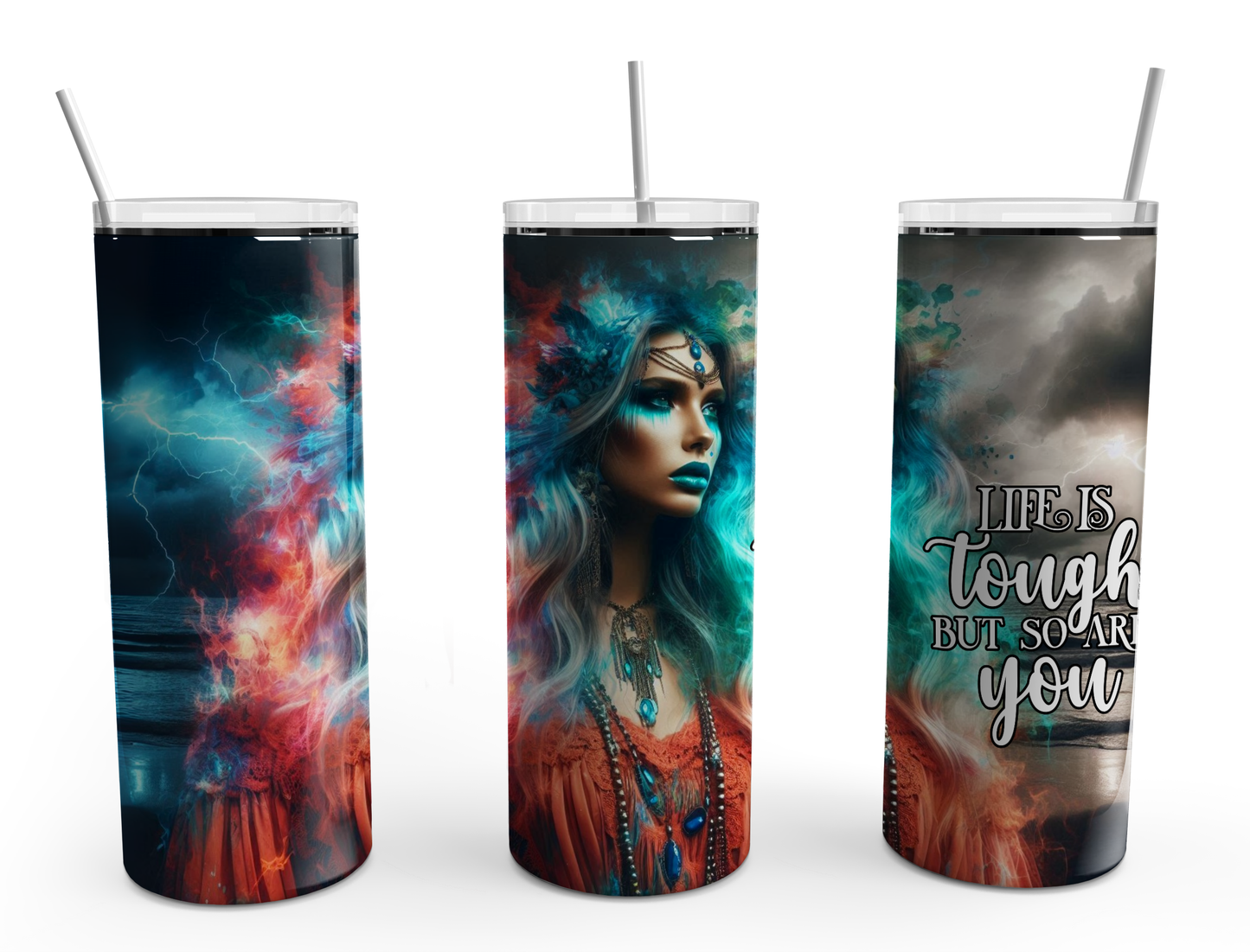 Boho Woman 4......20oz Design