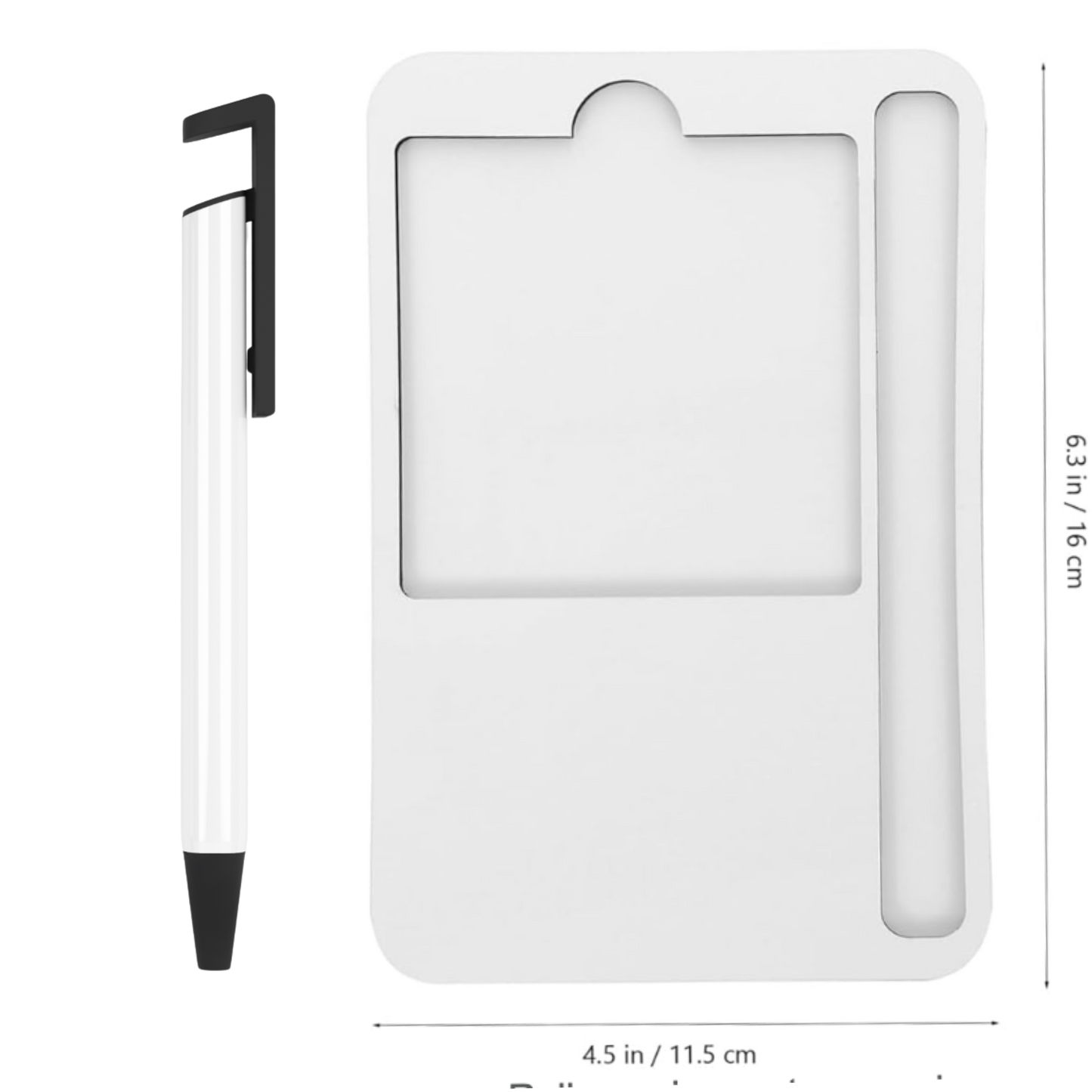 Sublimation Sticky note Holder with Sublimation Pen