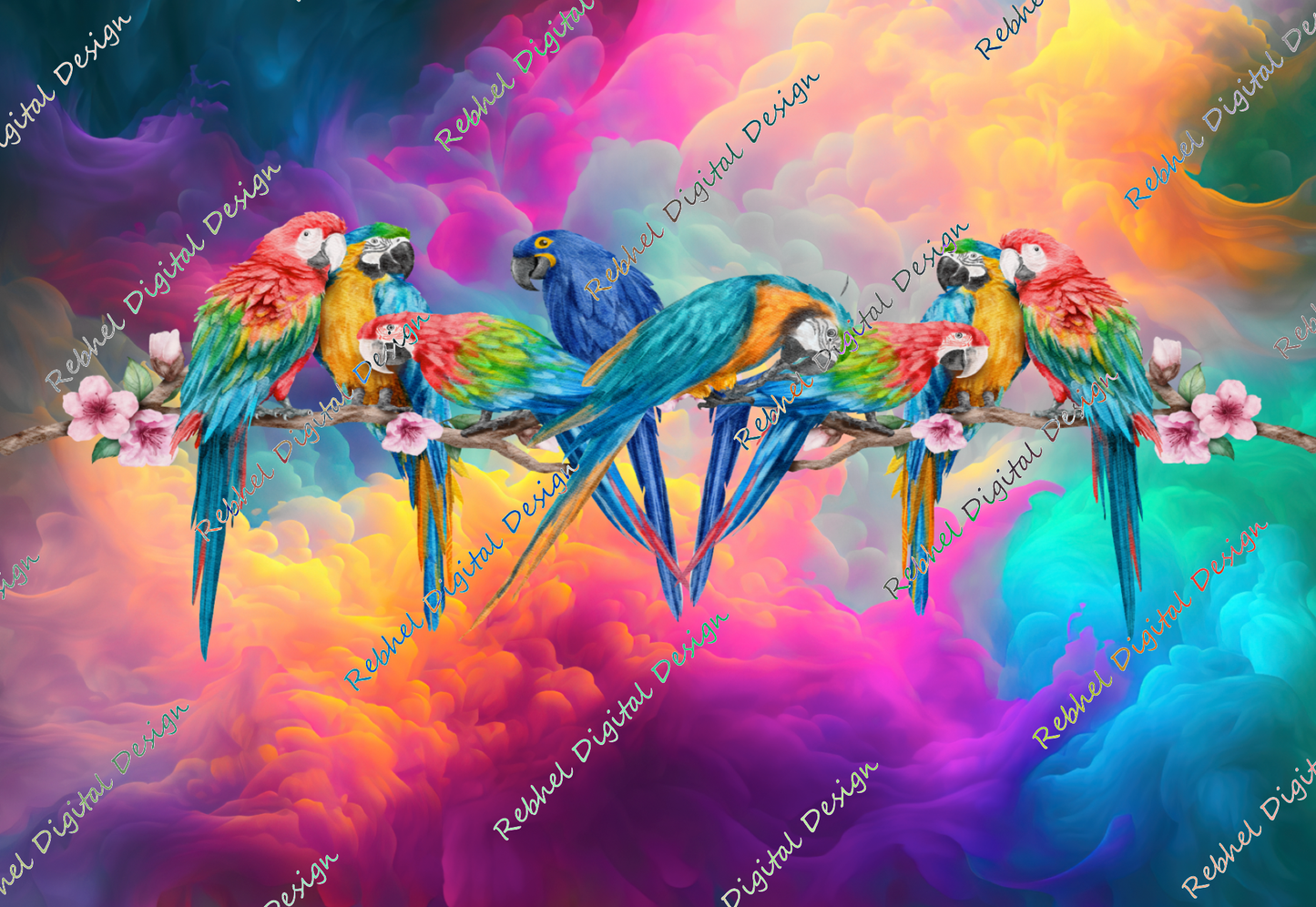Colourburst Birds