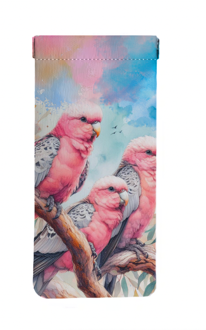 Glasses  cases snap top. Collection 1. Ready made.