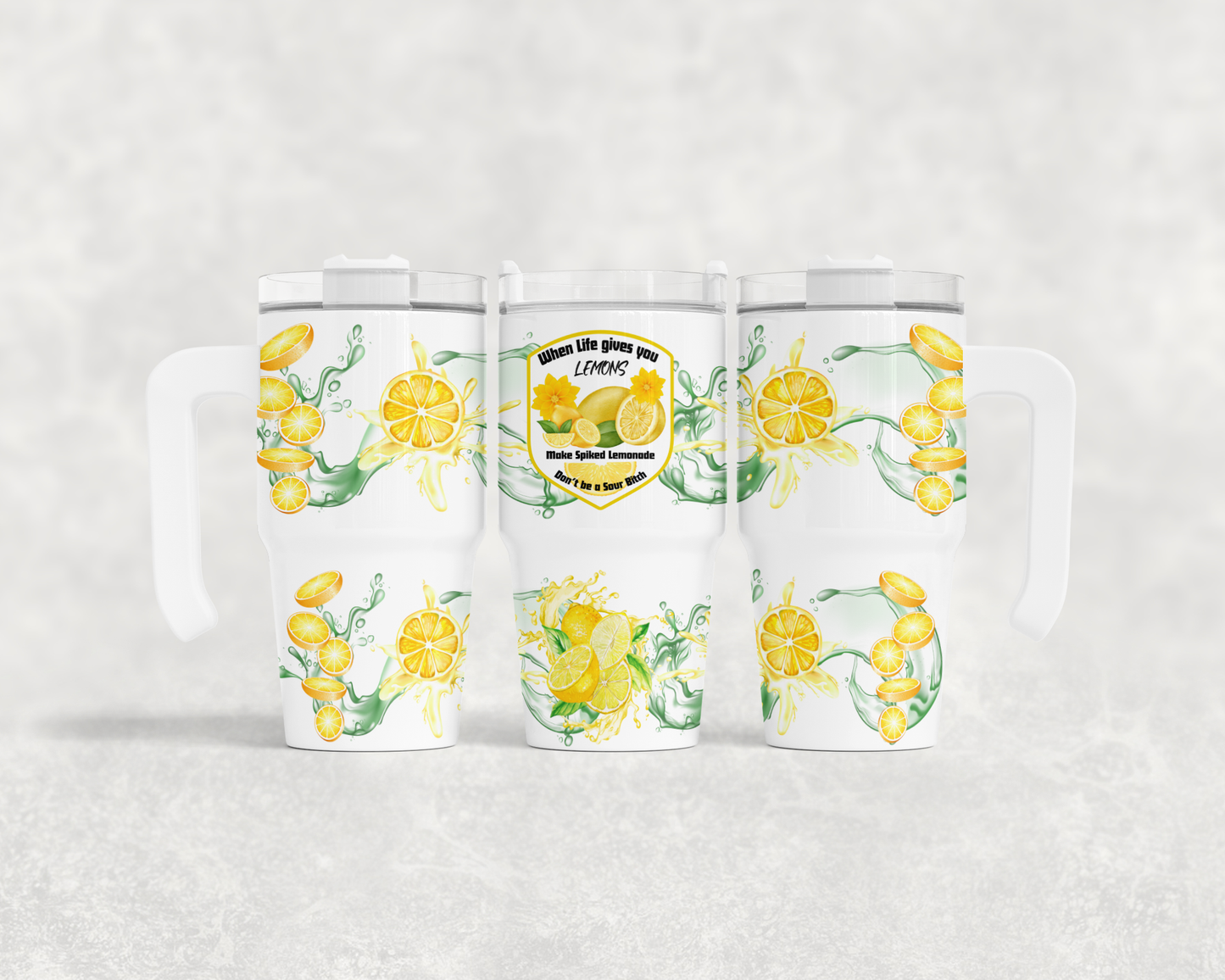 20oz Tumbler with handle Design Collection