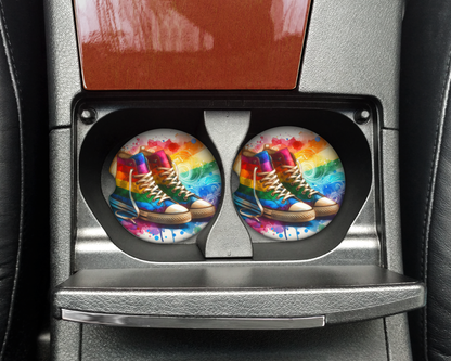 Car coaster Sublimation Designs-set 2