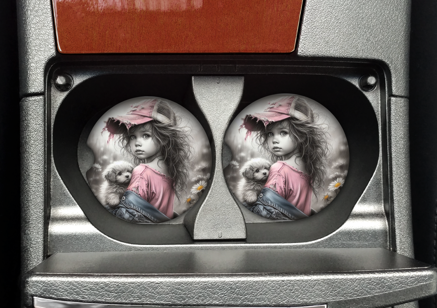 Car coasters neoprene. Collection 1. Ready made.