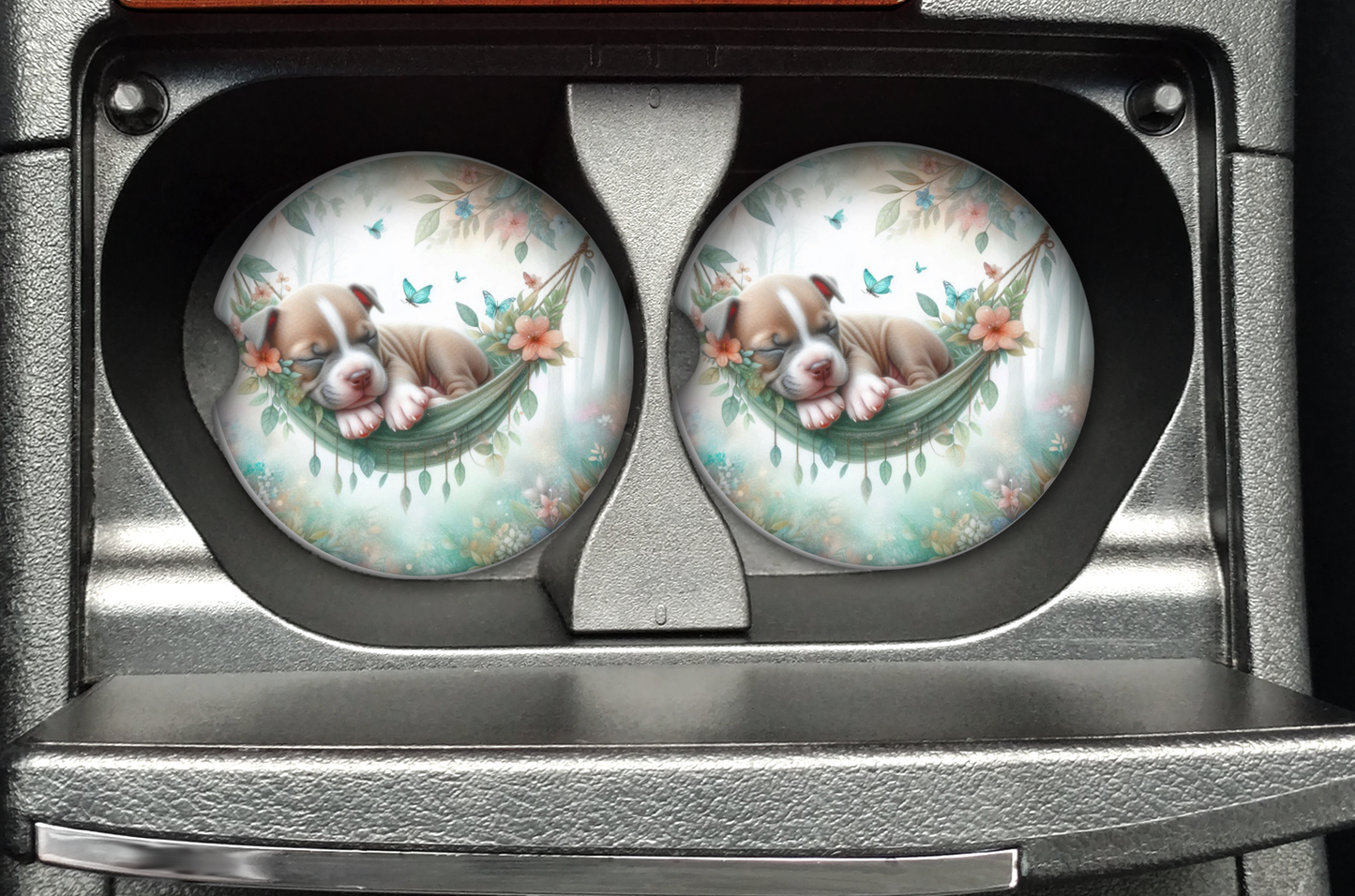 Car coasters-neoprene. Collection 2. Ready made.