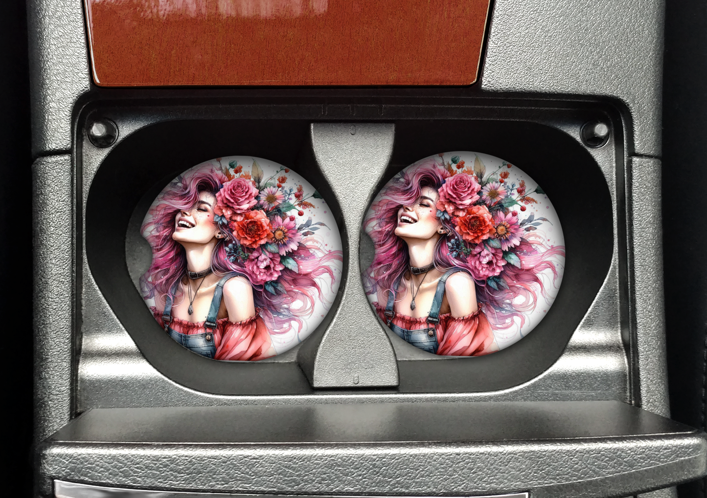 Car coasters neoprene. Collection 1. Ready made.