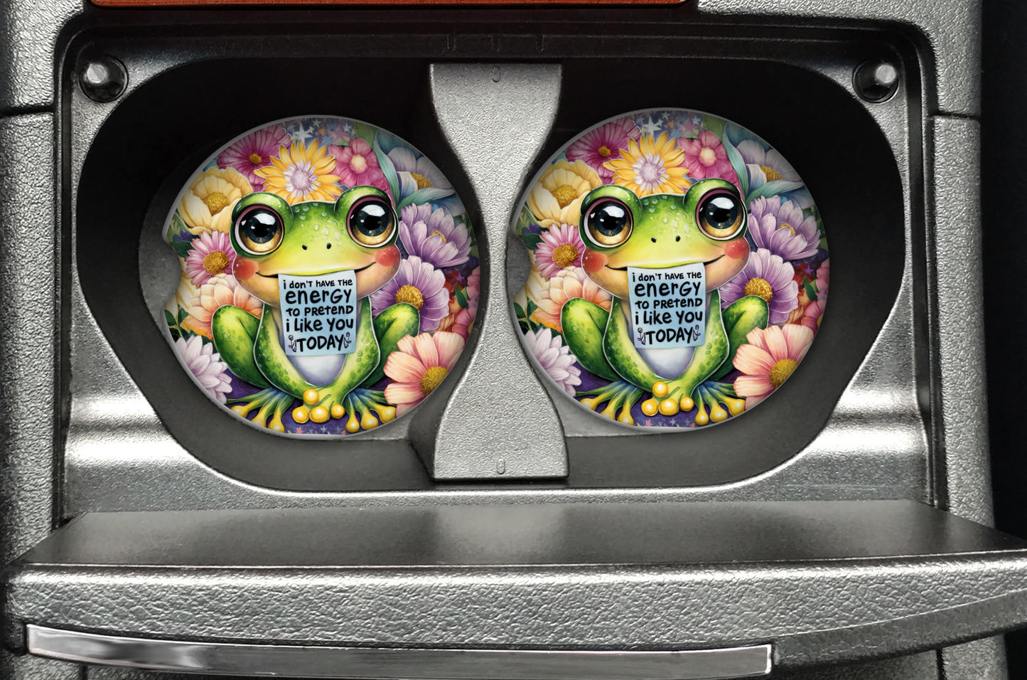 Car coasters-neoprene. Collection 2. Ready made.