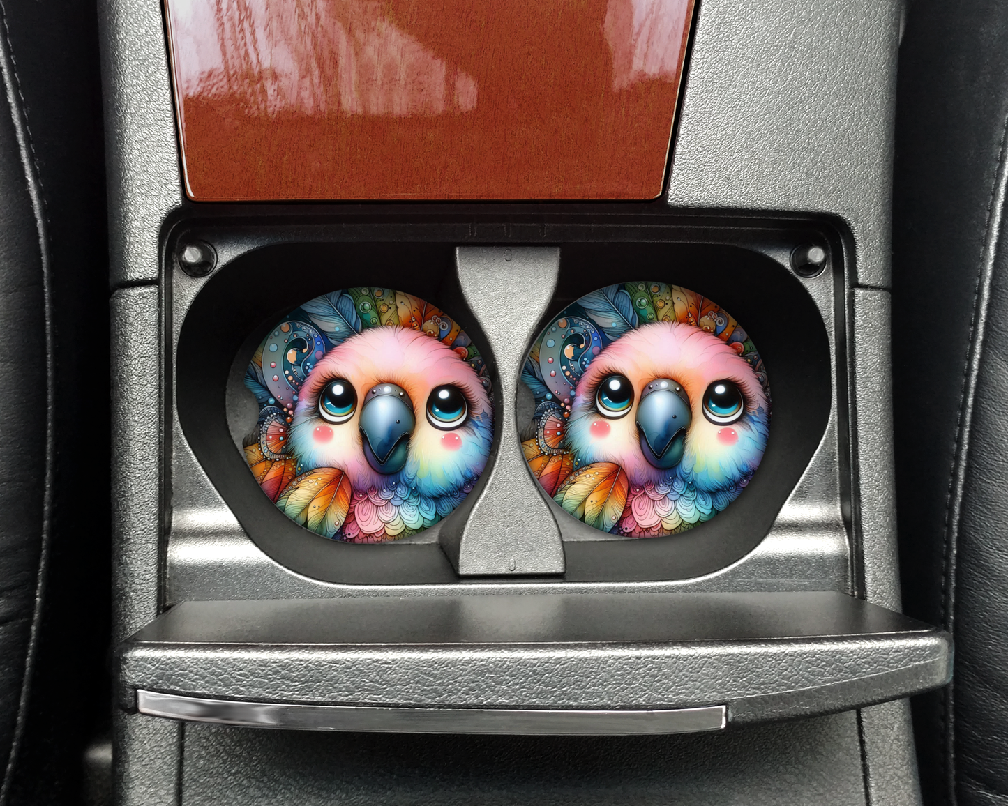 Car coaster Sublimation Designs-set 2