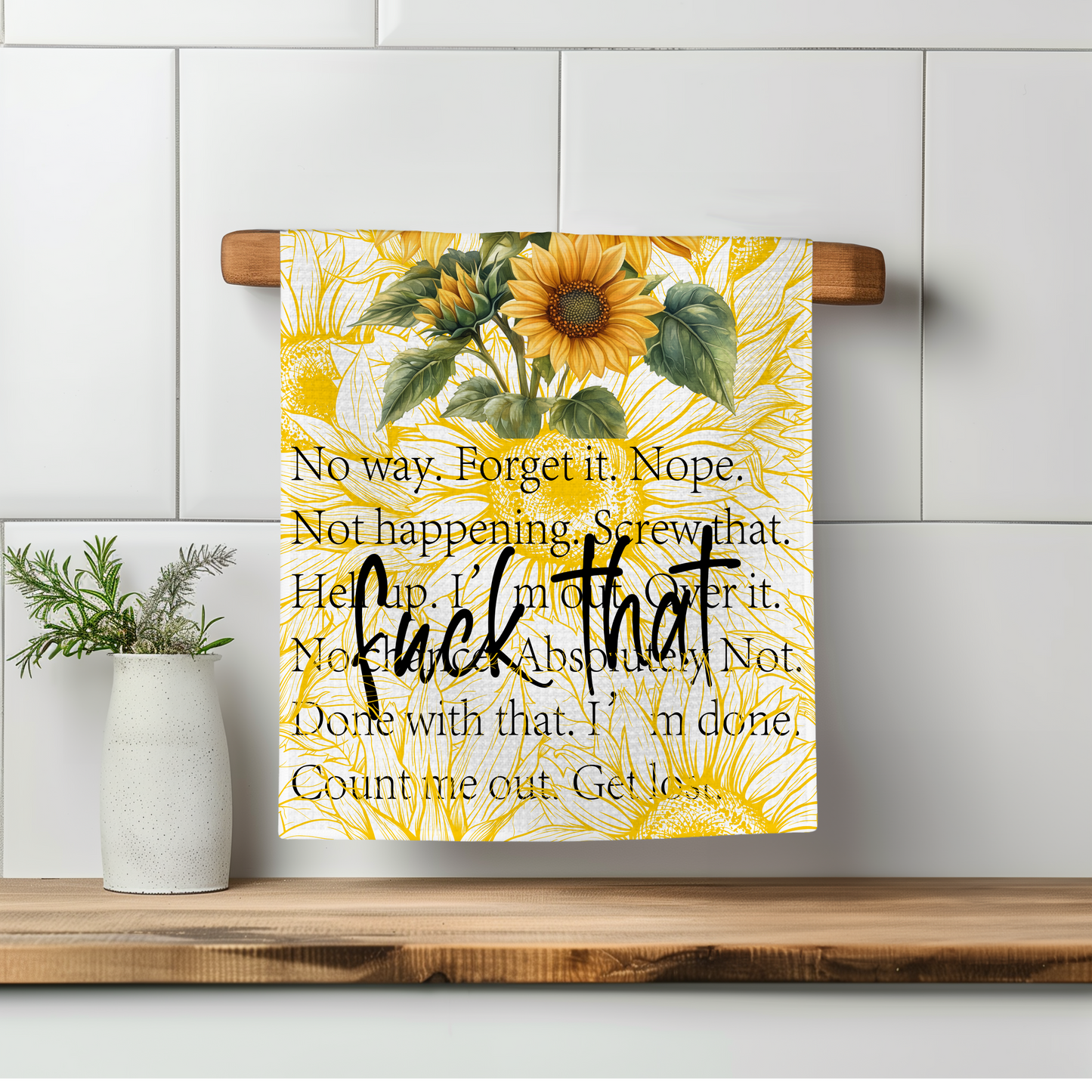 Tea Towel Sublimation Designs