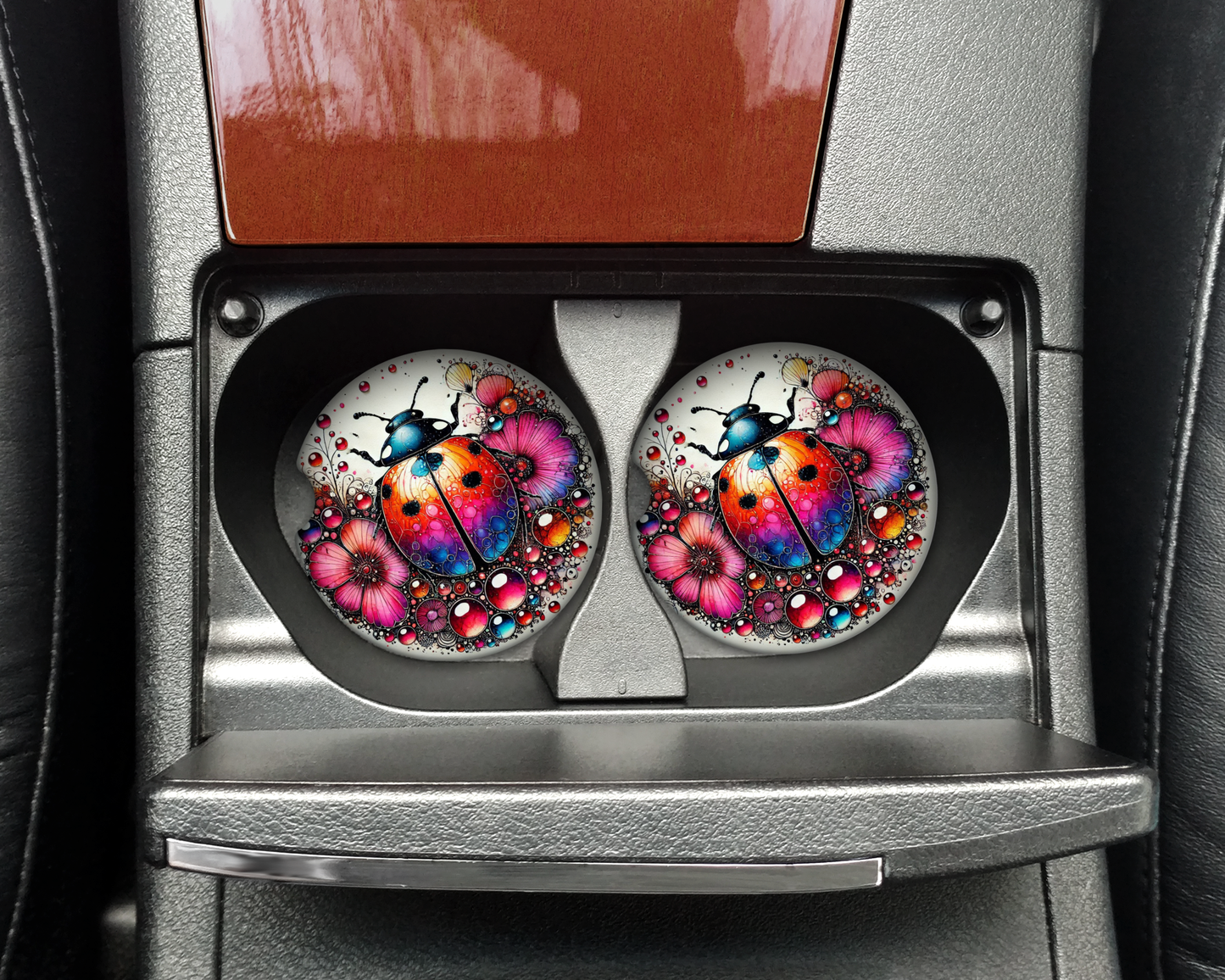 Car coaster Sublimation Designs-set 2