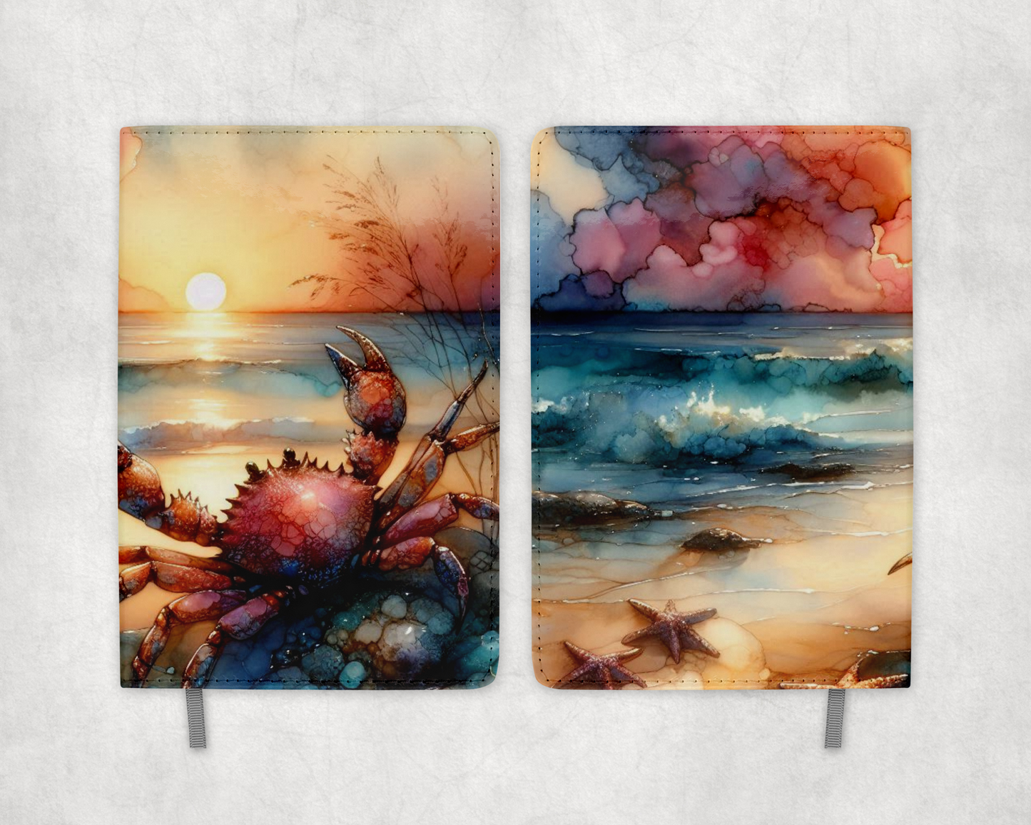 A5 PU leather notebooks. Ready made.