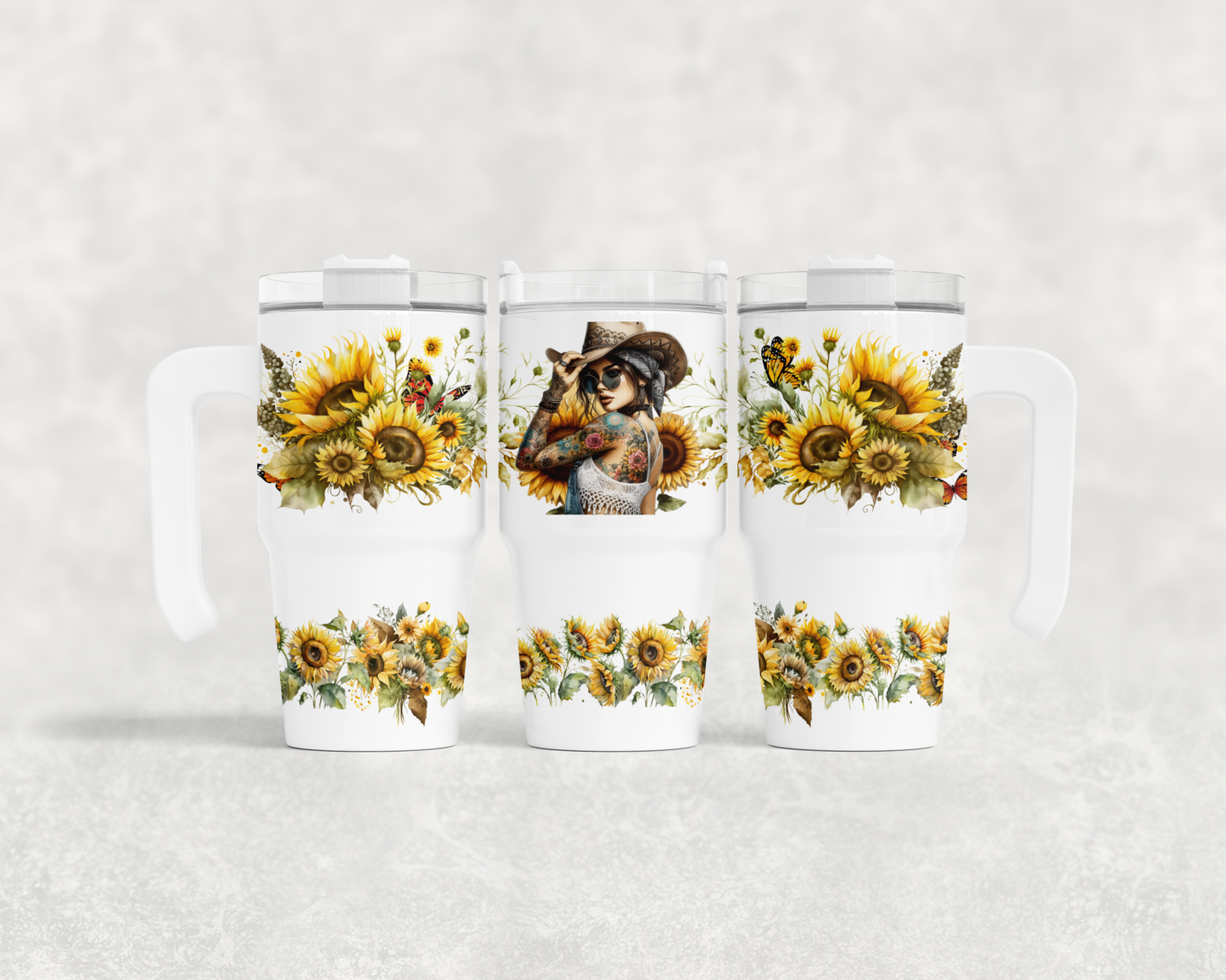 20oz Tumbler with handle Design Collection