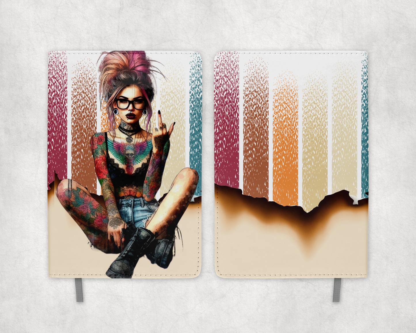 A5 Note Book Sublimation Designs. Collection 2