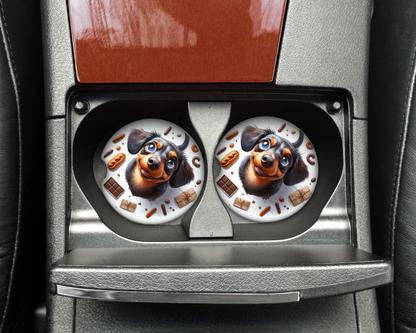 Car coaster Sublimation Designs-set 2