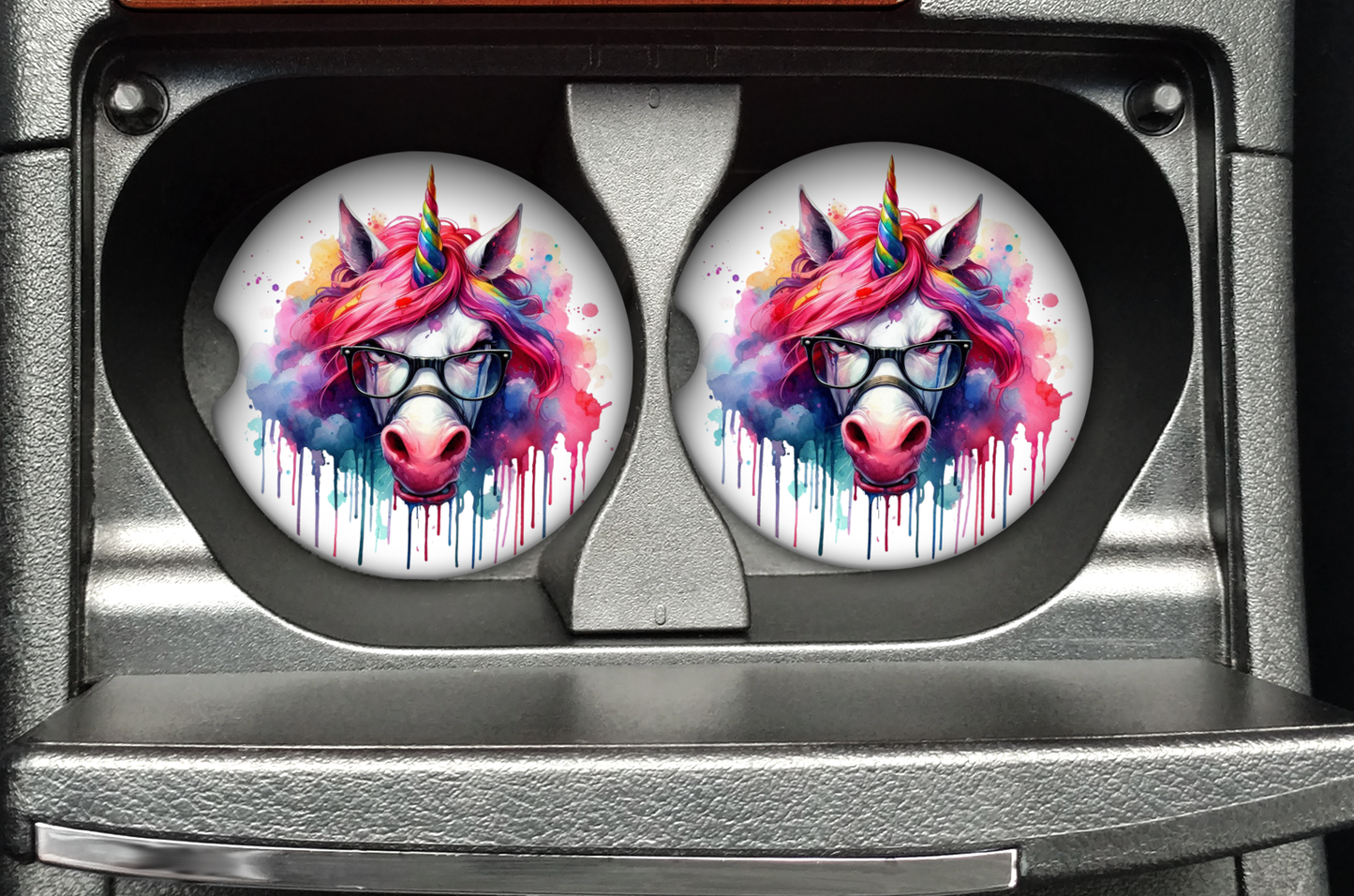 Car coasters-neoprene. Collection 2. Ready made.