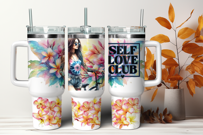 Self Love Club 40oz Design