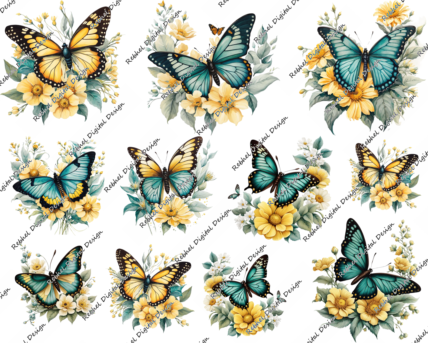 Set 3 UVDTF Decal Packs