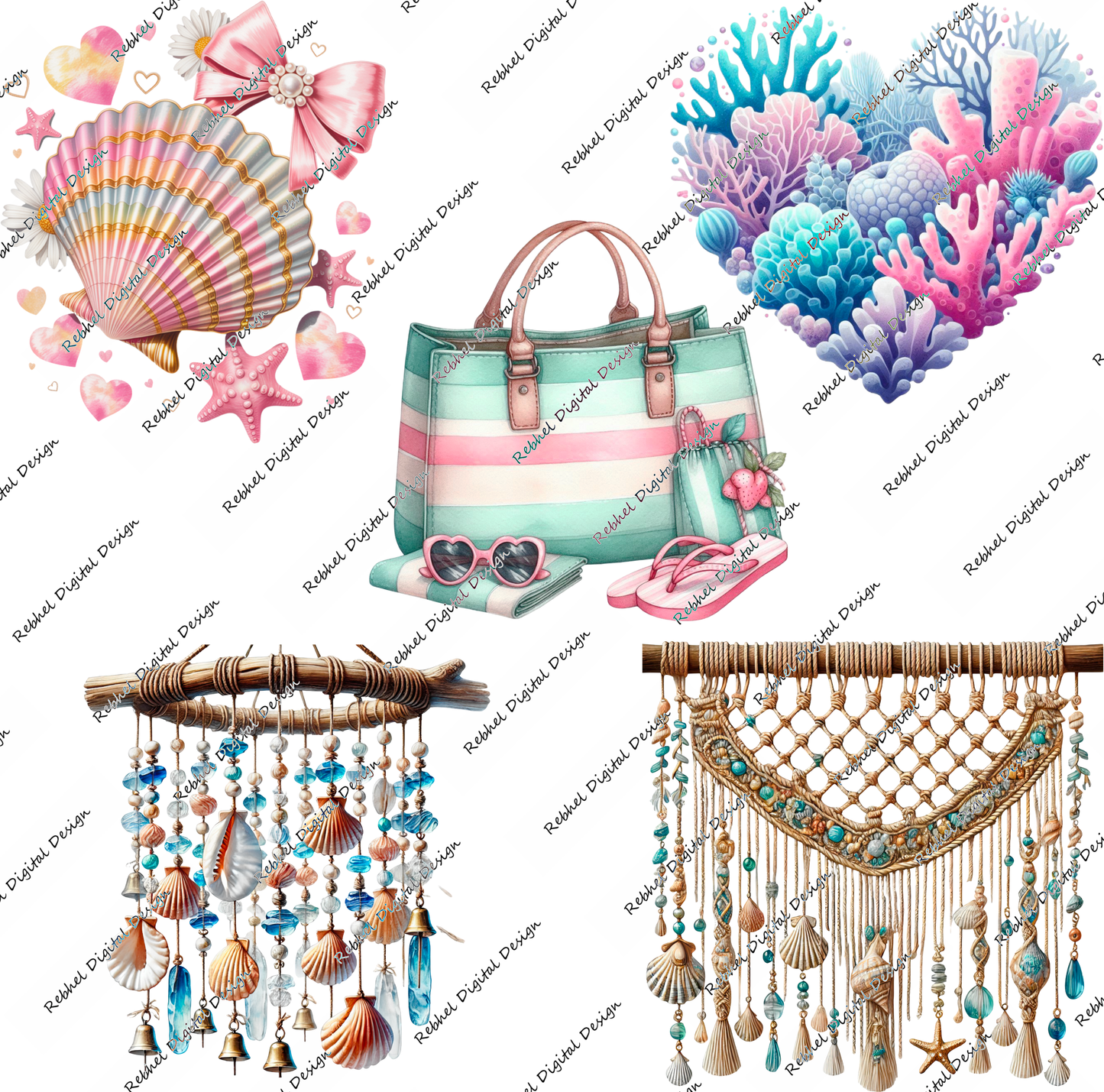 Set 1 UVDTF decal Packs