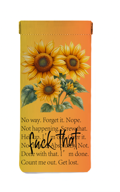 Glasses cases, snap top. Collection 2. Ready made