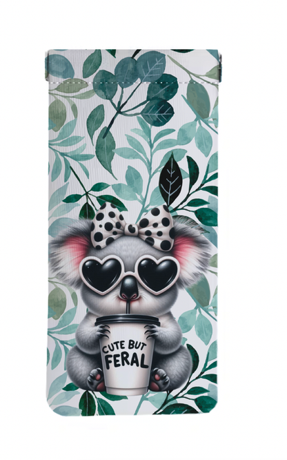 Glasses  cases snap top. Collection 1. Ready made.