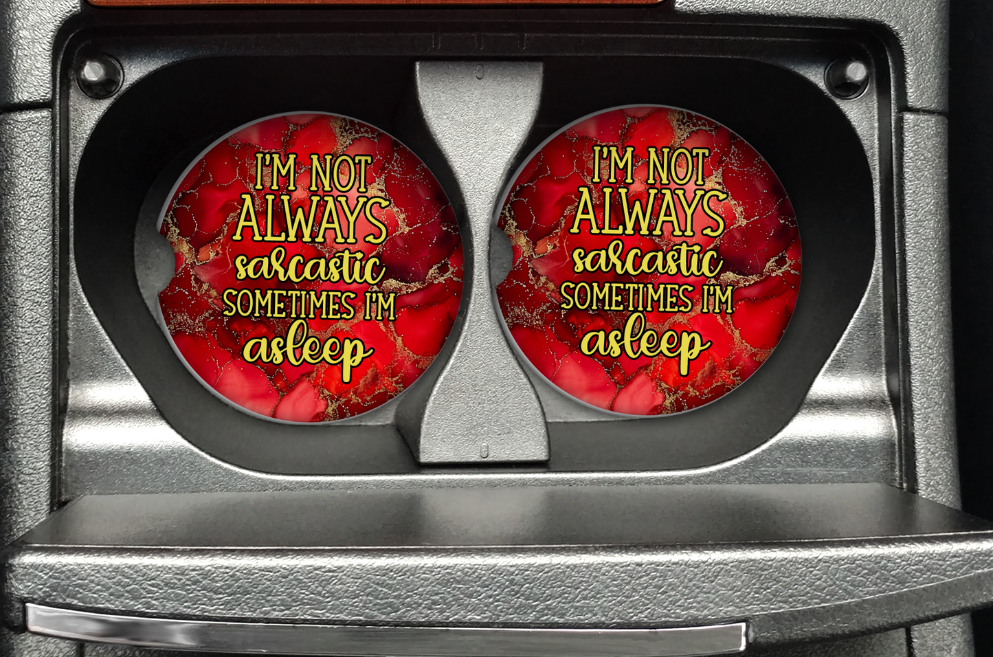 Car coasters-neoprene. Collection 2. Ready made.