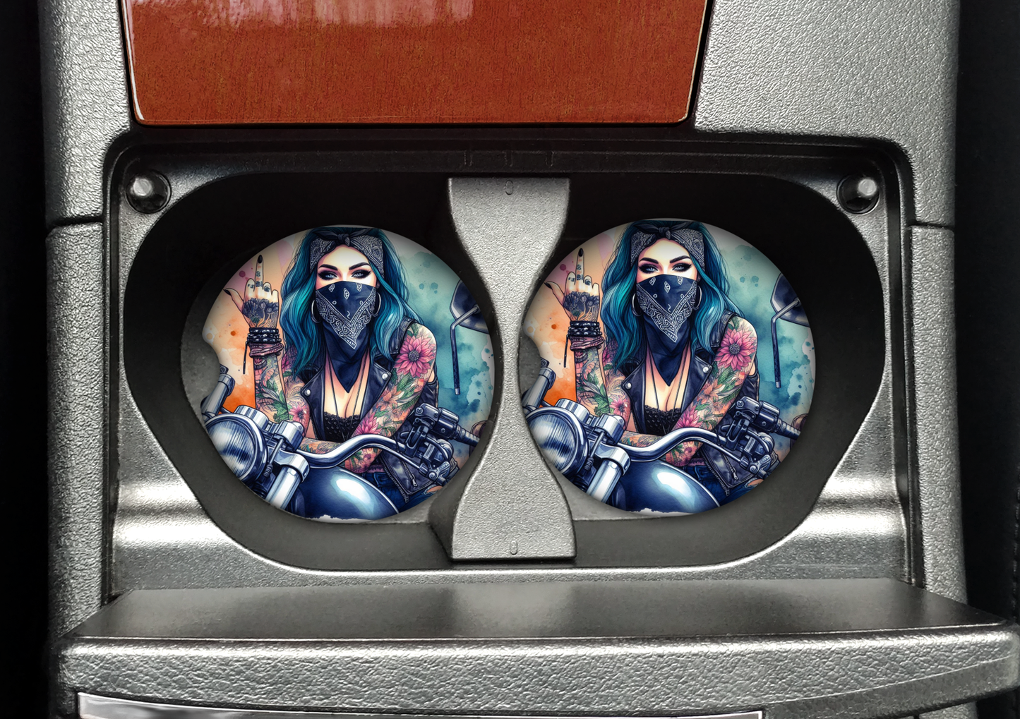 Car coasters neoprene. Collection 1. Ready made.