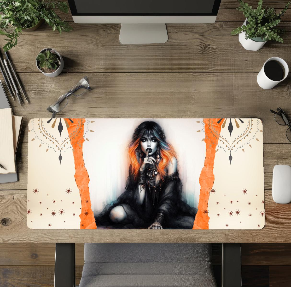 Desk Mat Ready Made 30cm x 70cm
