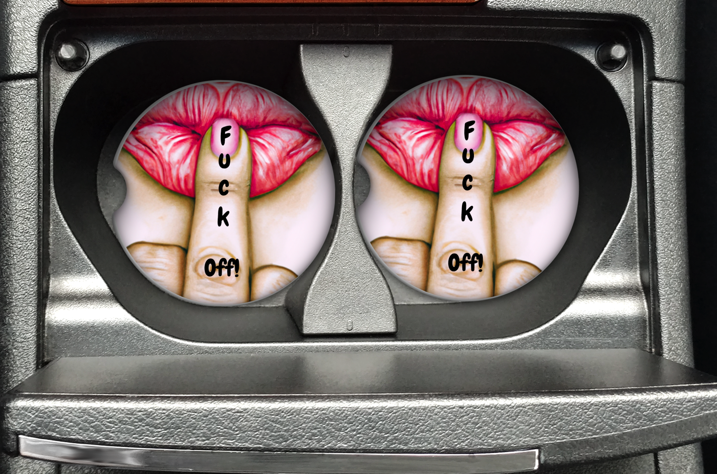 Car coasters-neoprene. Collection 2. Ready made.