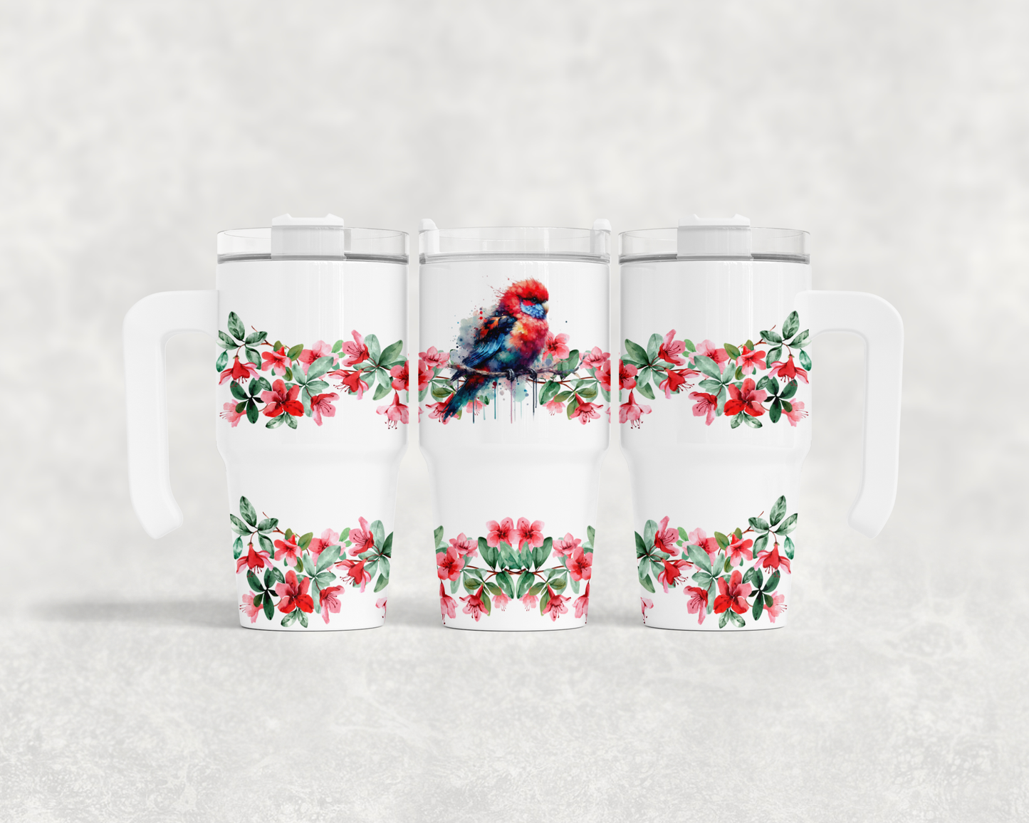 20oz Tumbler with handle Design Collection