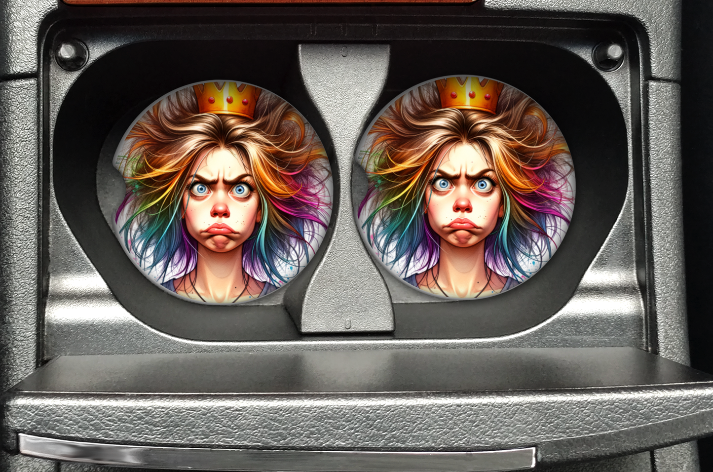 Car coasters-neoprene. Collection 2. Ready made.