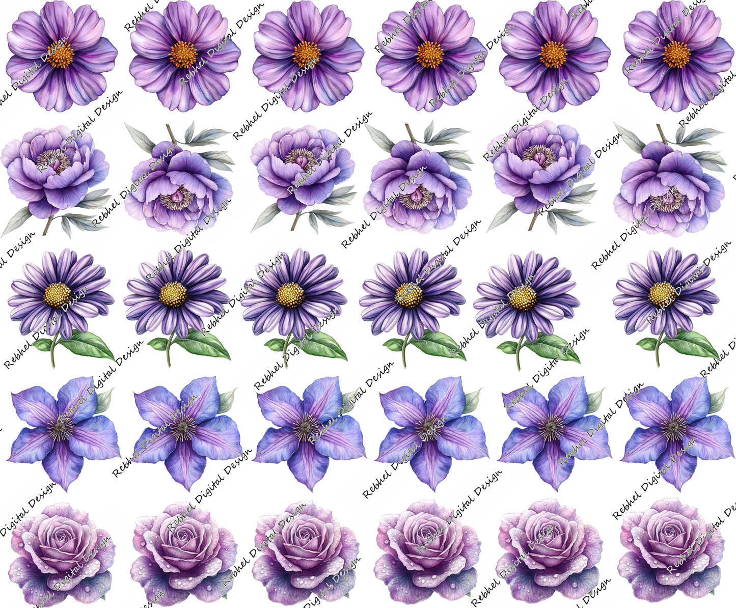 Set 2 UVDTF Decal Packs