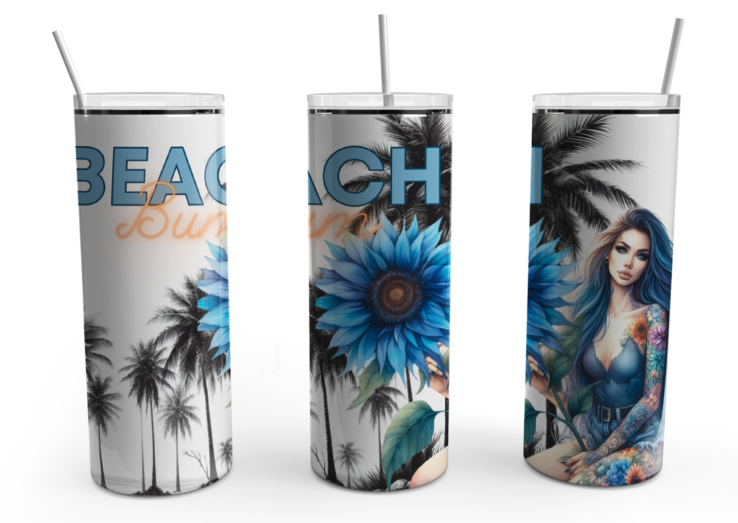 Beach Bum 20oz Design