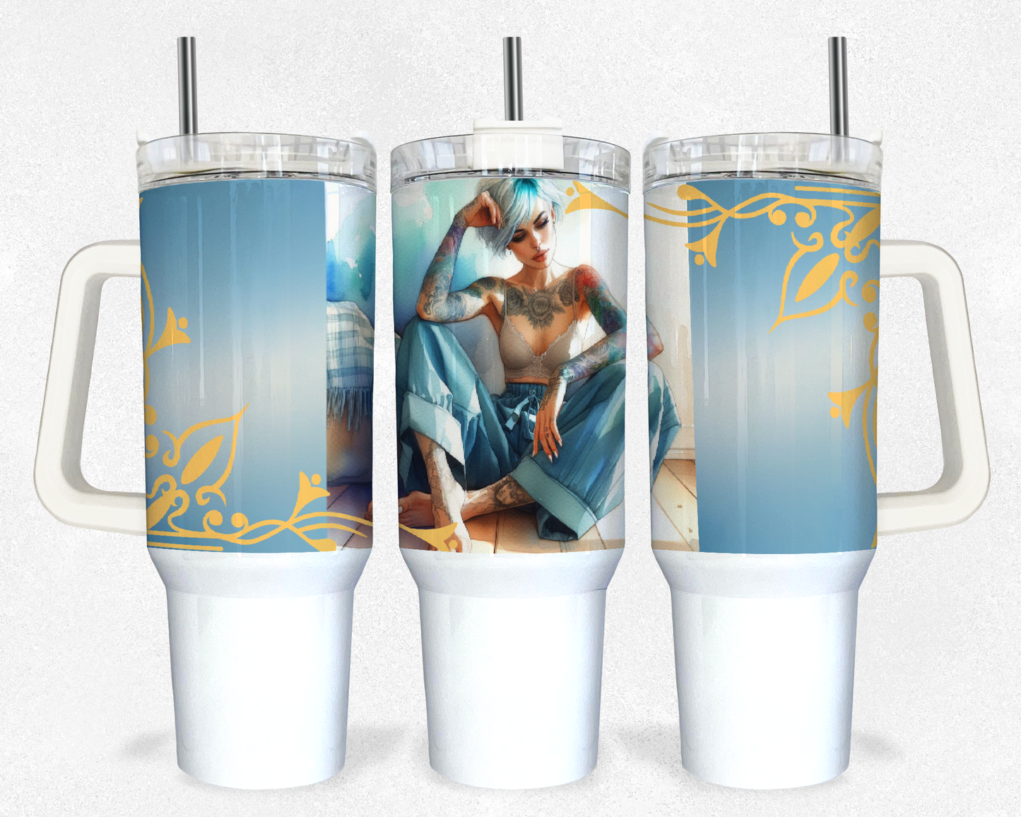 Inspirational 40oz Tumblers Collection 1