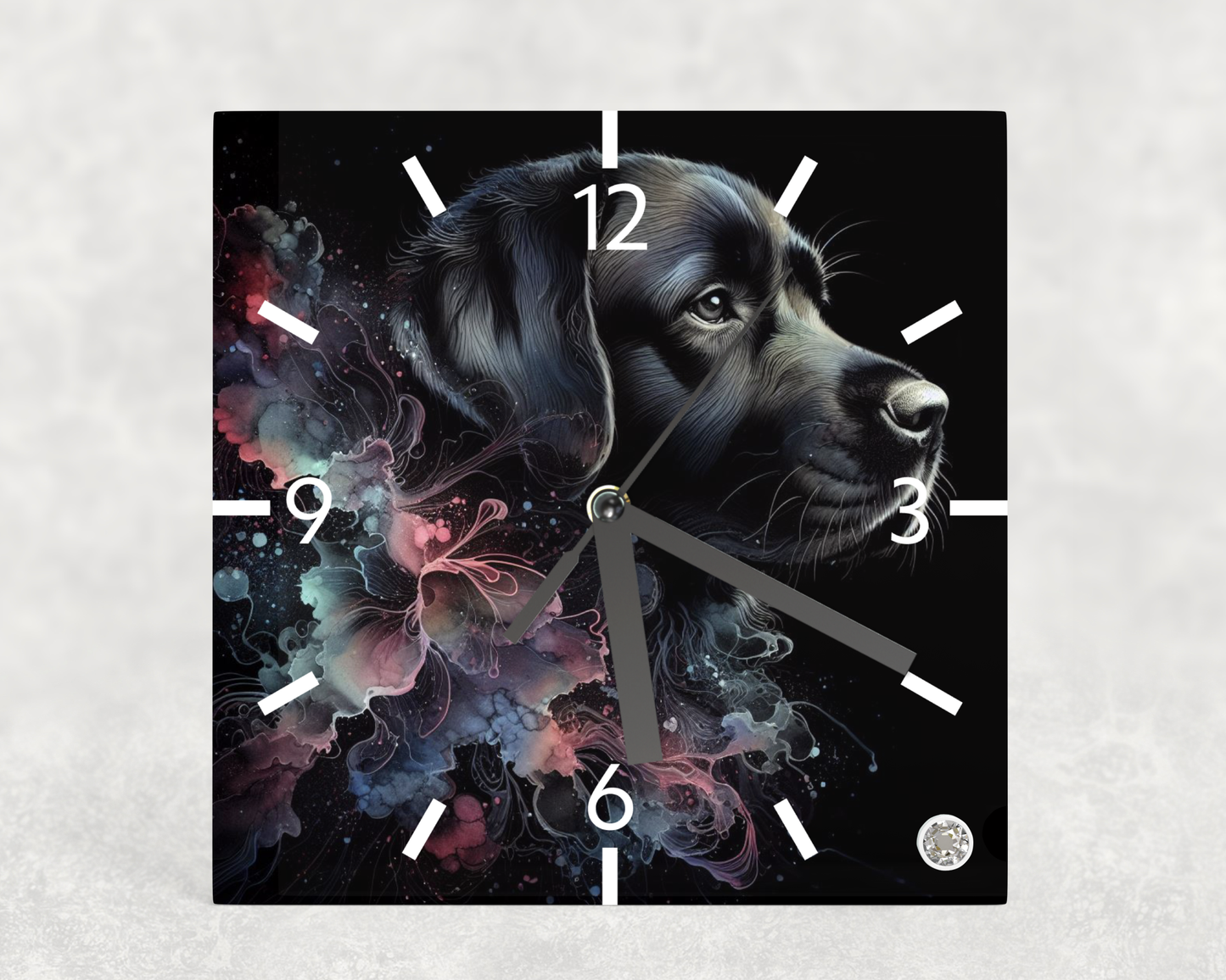 Clock Labrador Designs