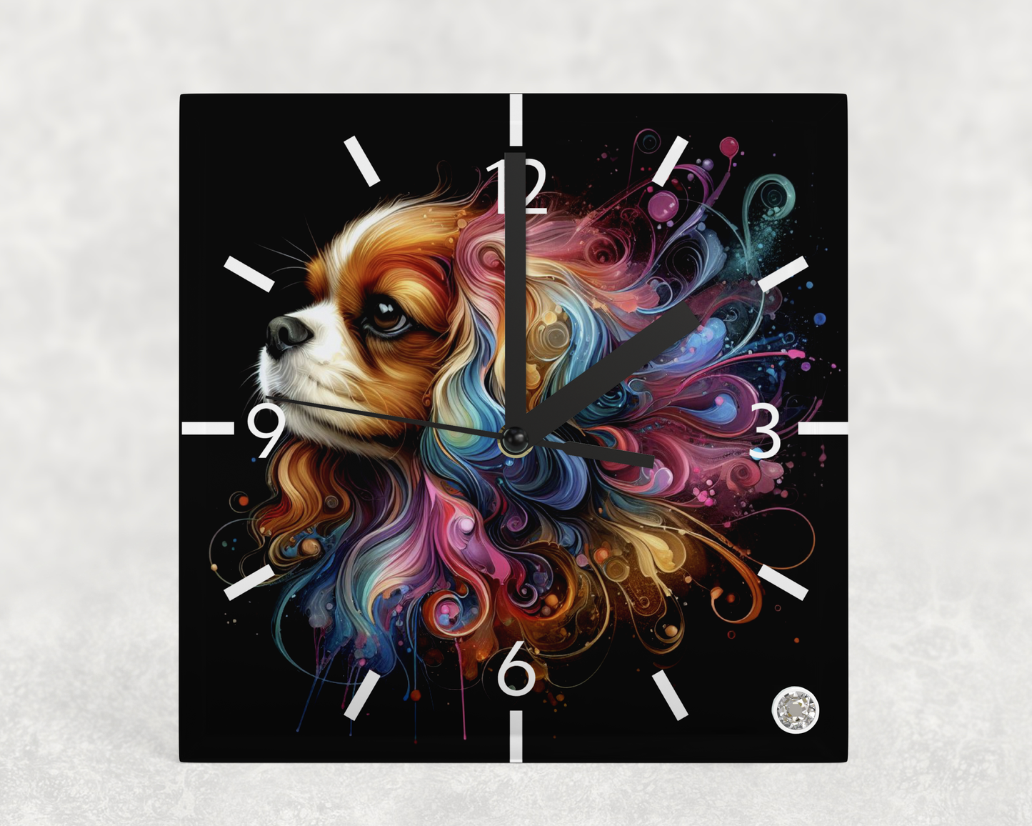 Clock Cavalier Alcohol Ink Designs