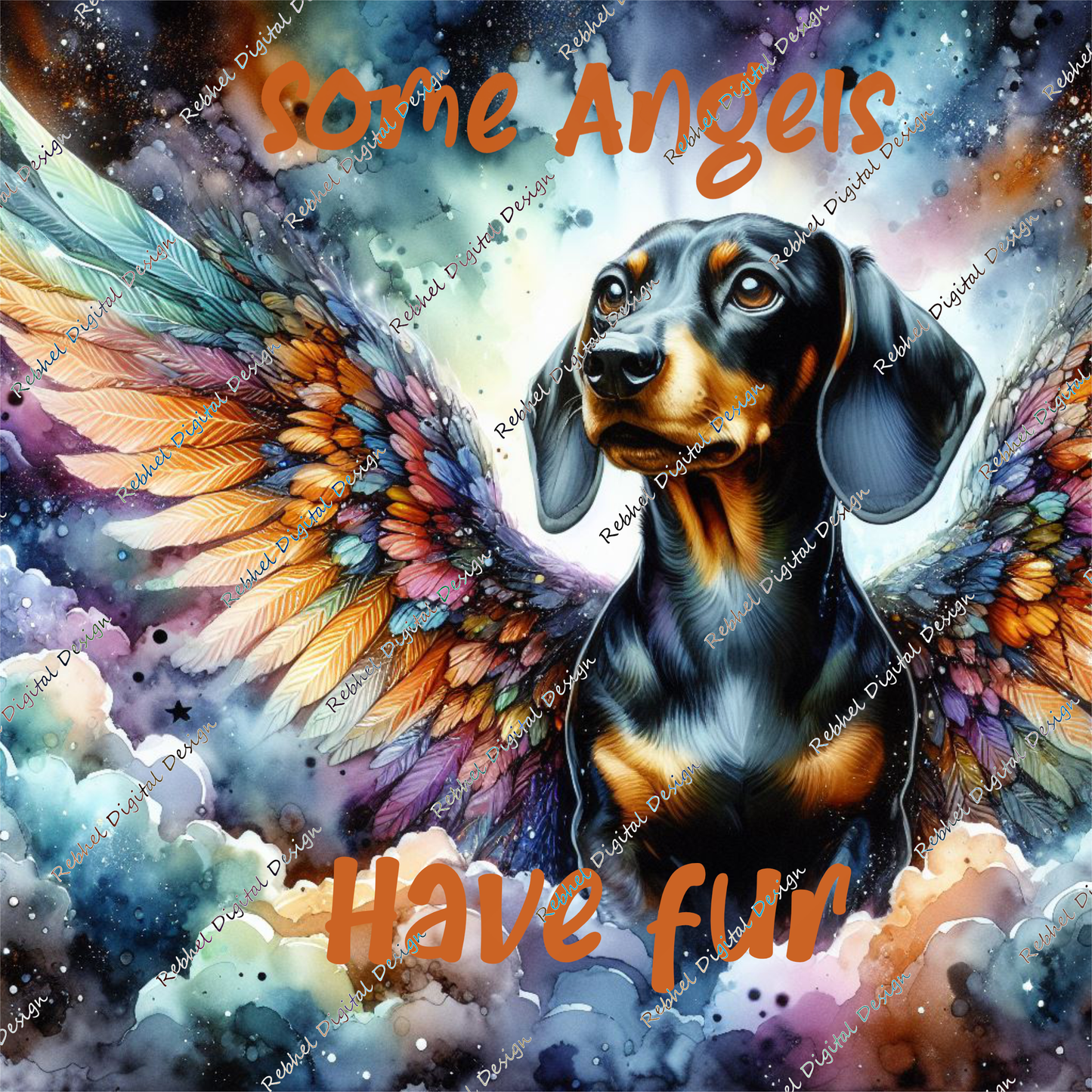 Memorial Dog Alcohol Ink Designs