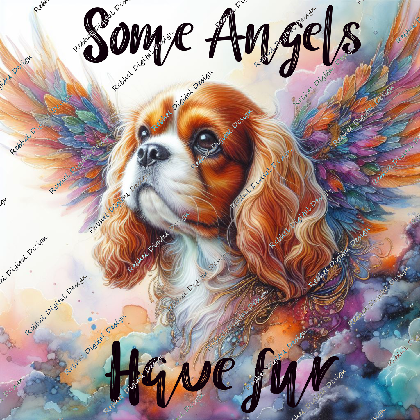 Memorial Dog Alcohol Ink Designs