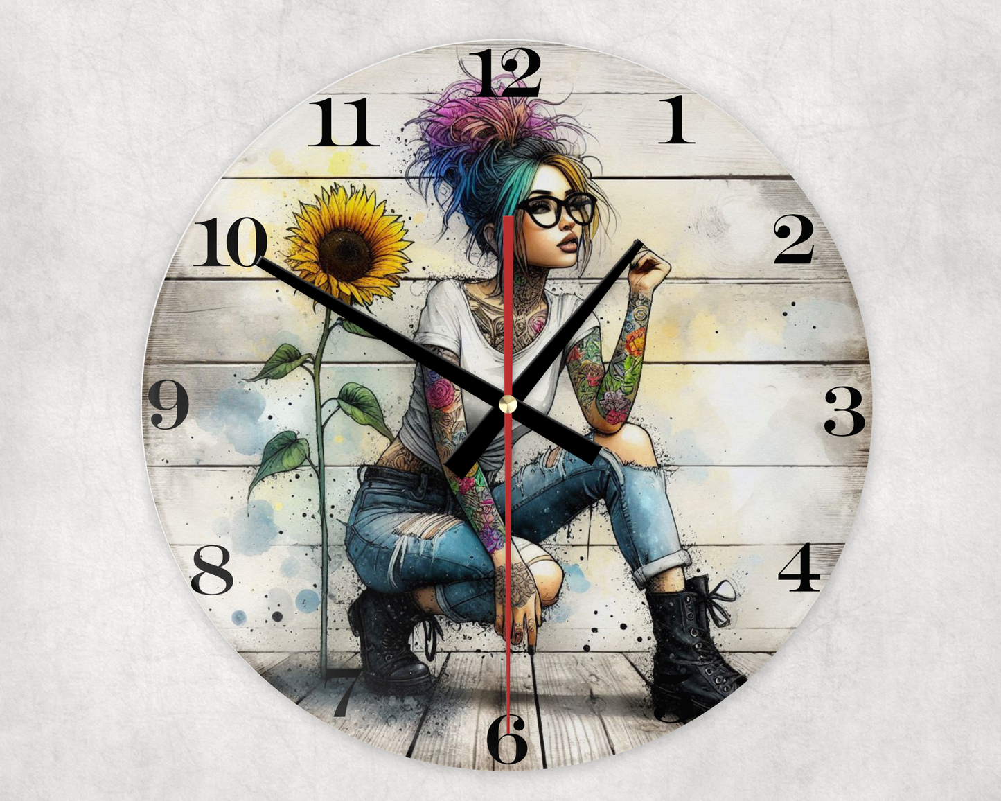 Clock Designs Round collection 1