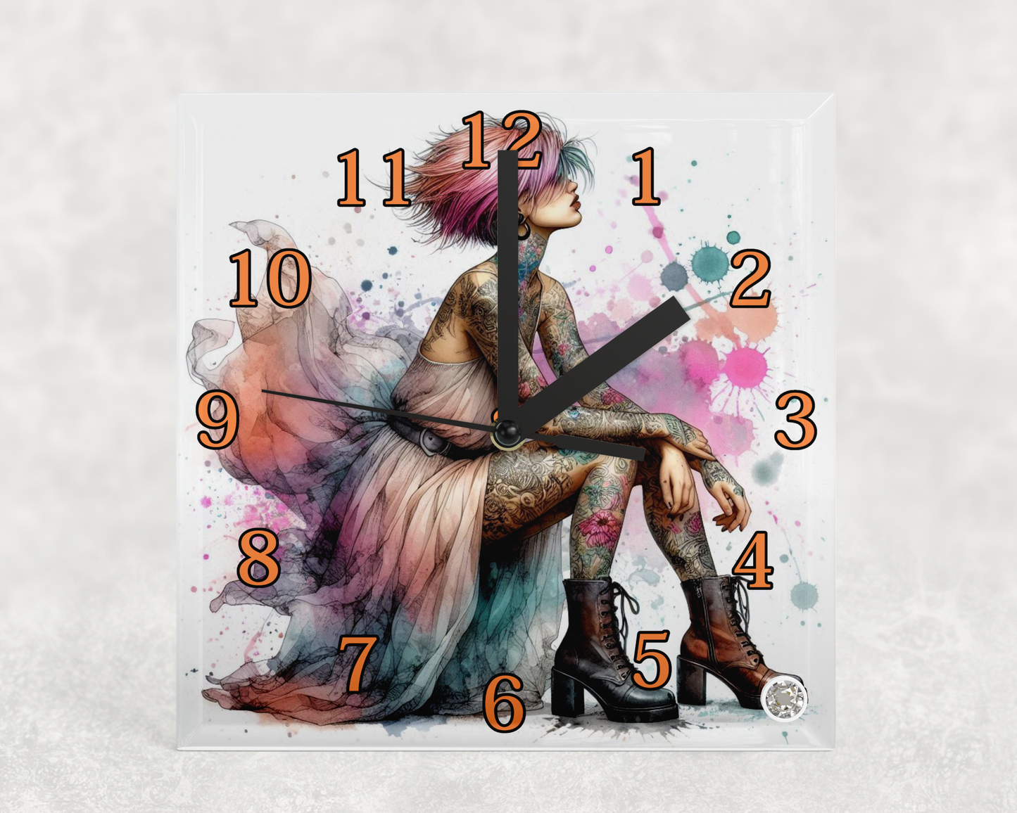 Clock designs square new collection