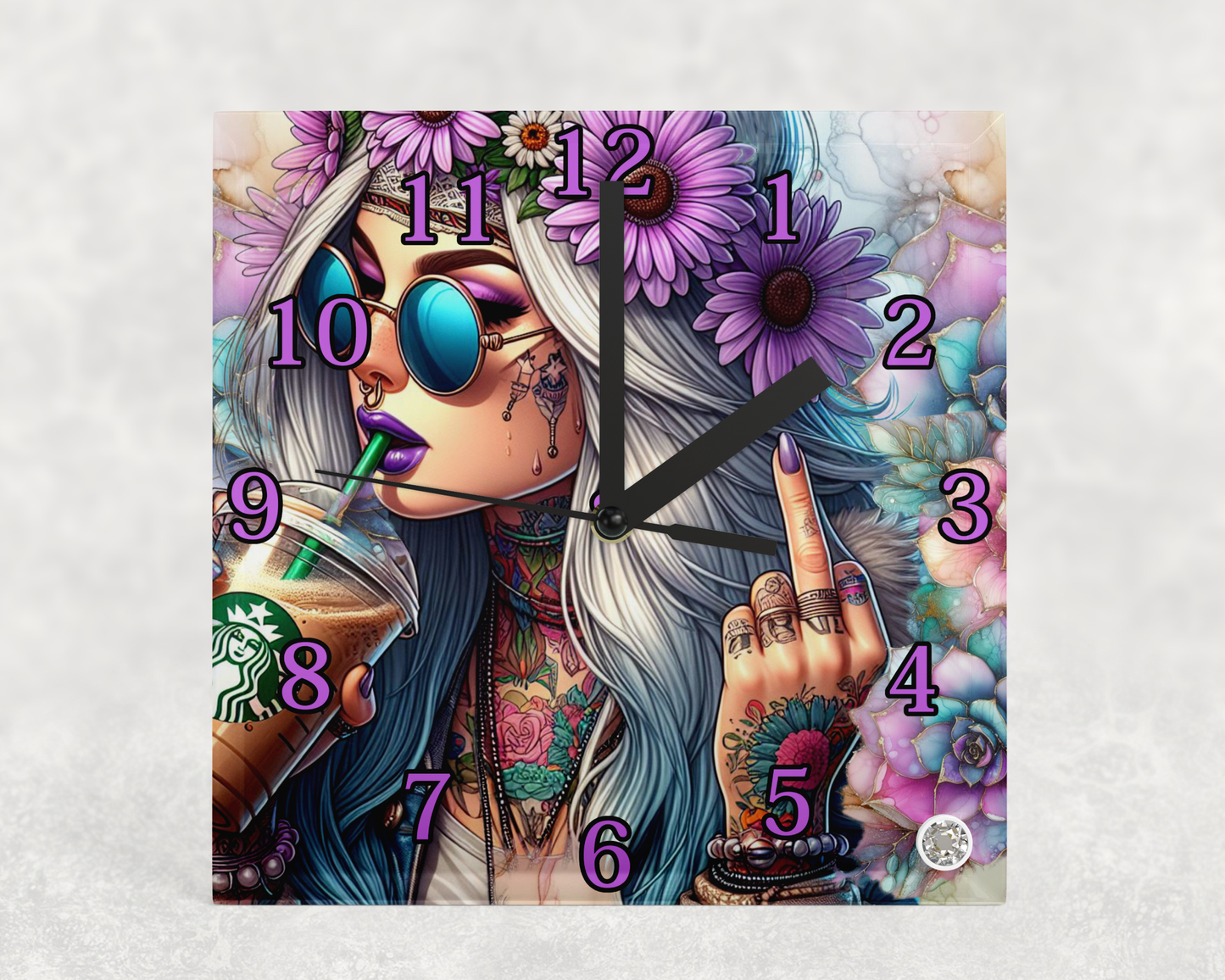 Clock square Designs Collection 1