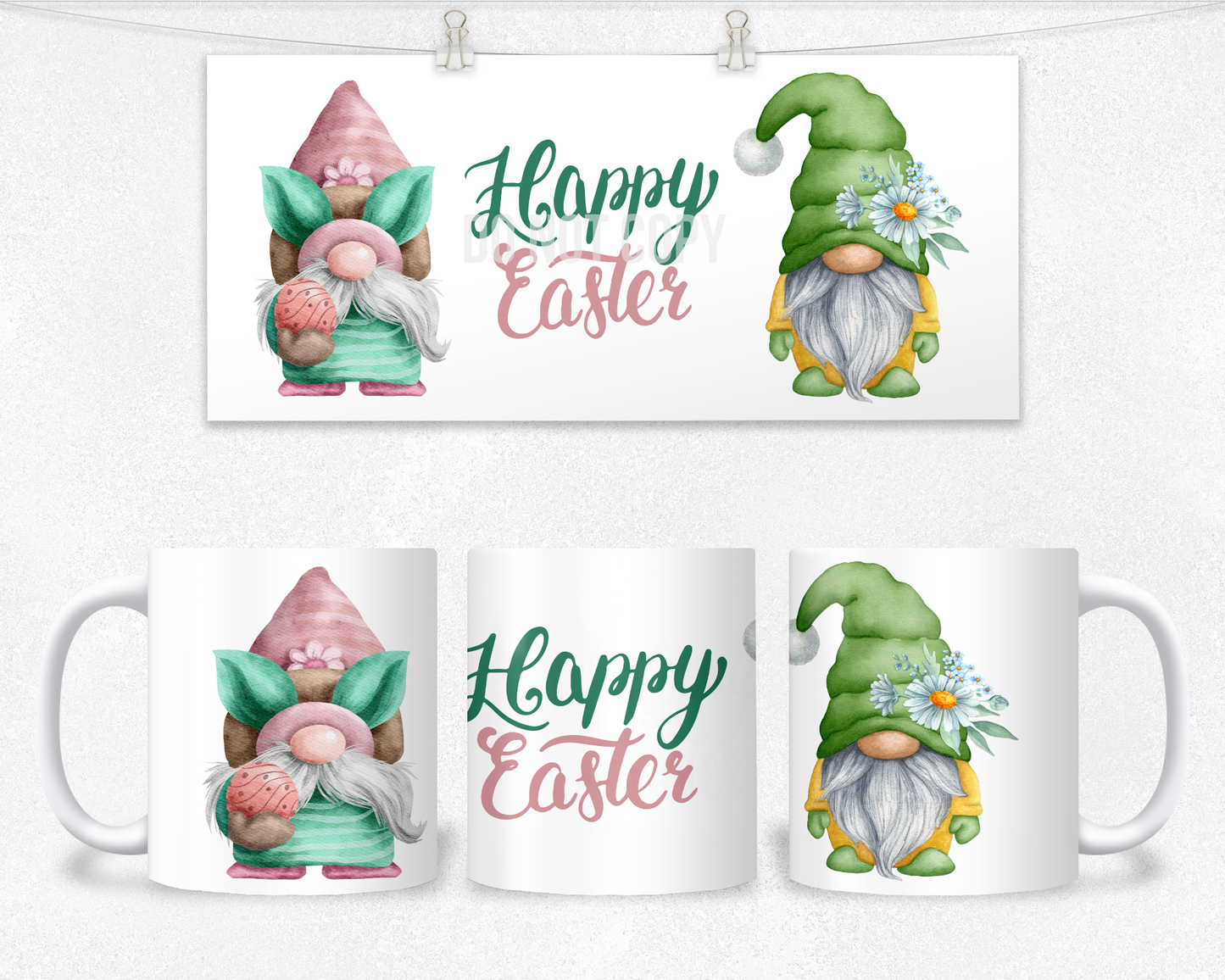 Easter Mugs Collection