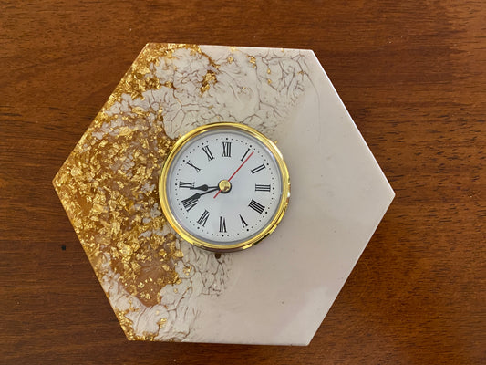 Resin Desk Clock (example pics)