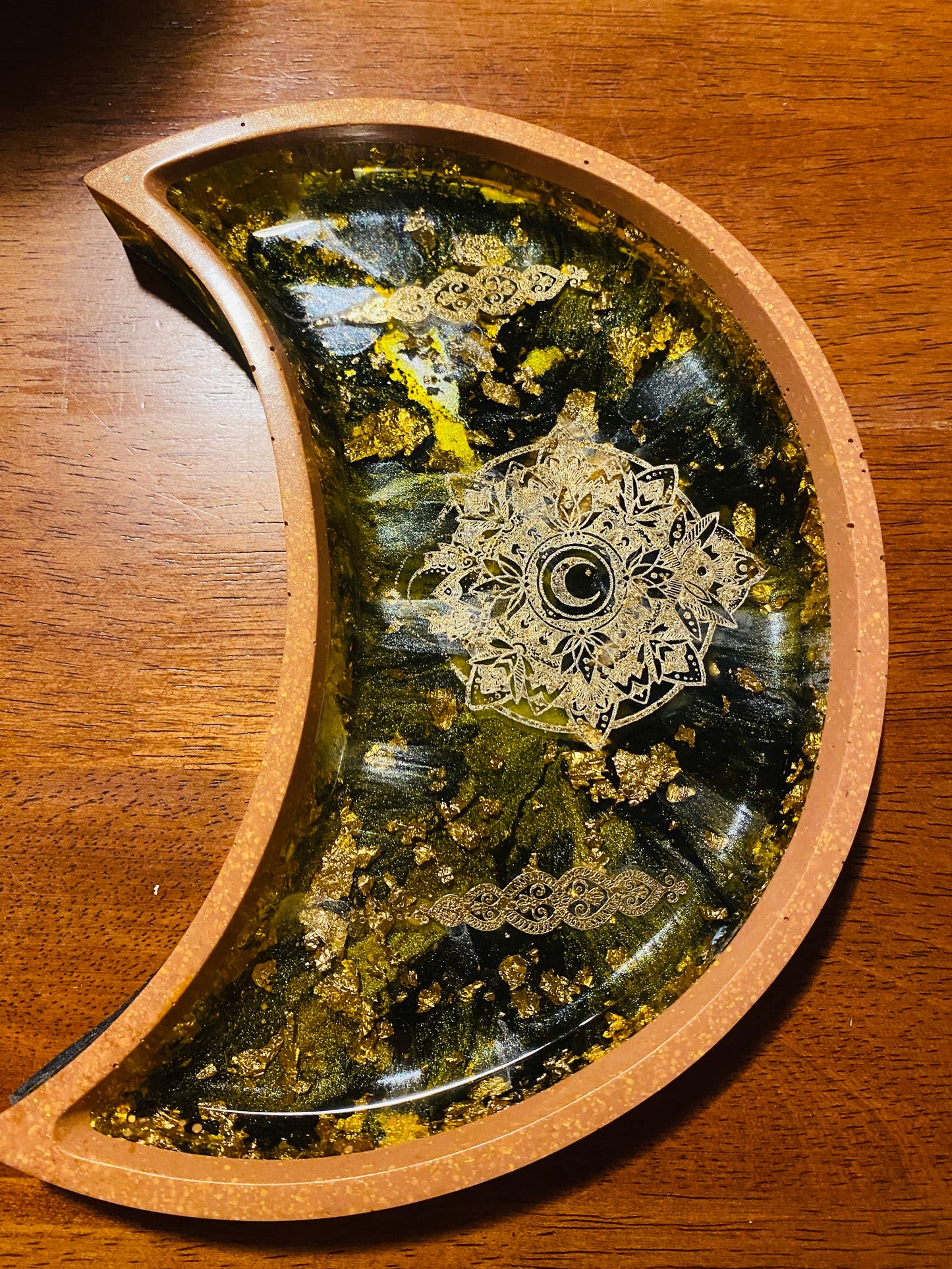 Resin Moon Trinket Trays (example pics only)