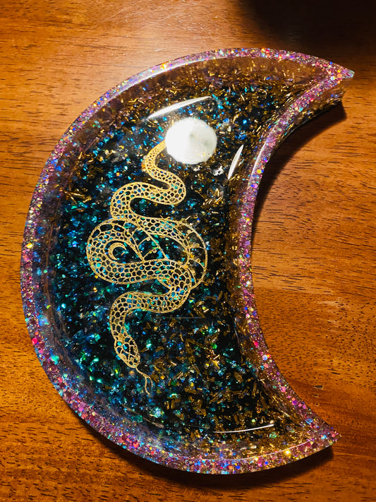 Resin Moon Trinket Trays (example pics only)
