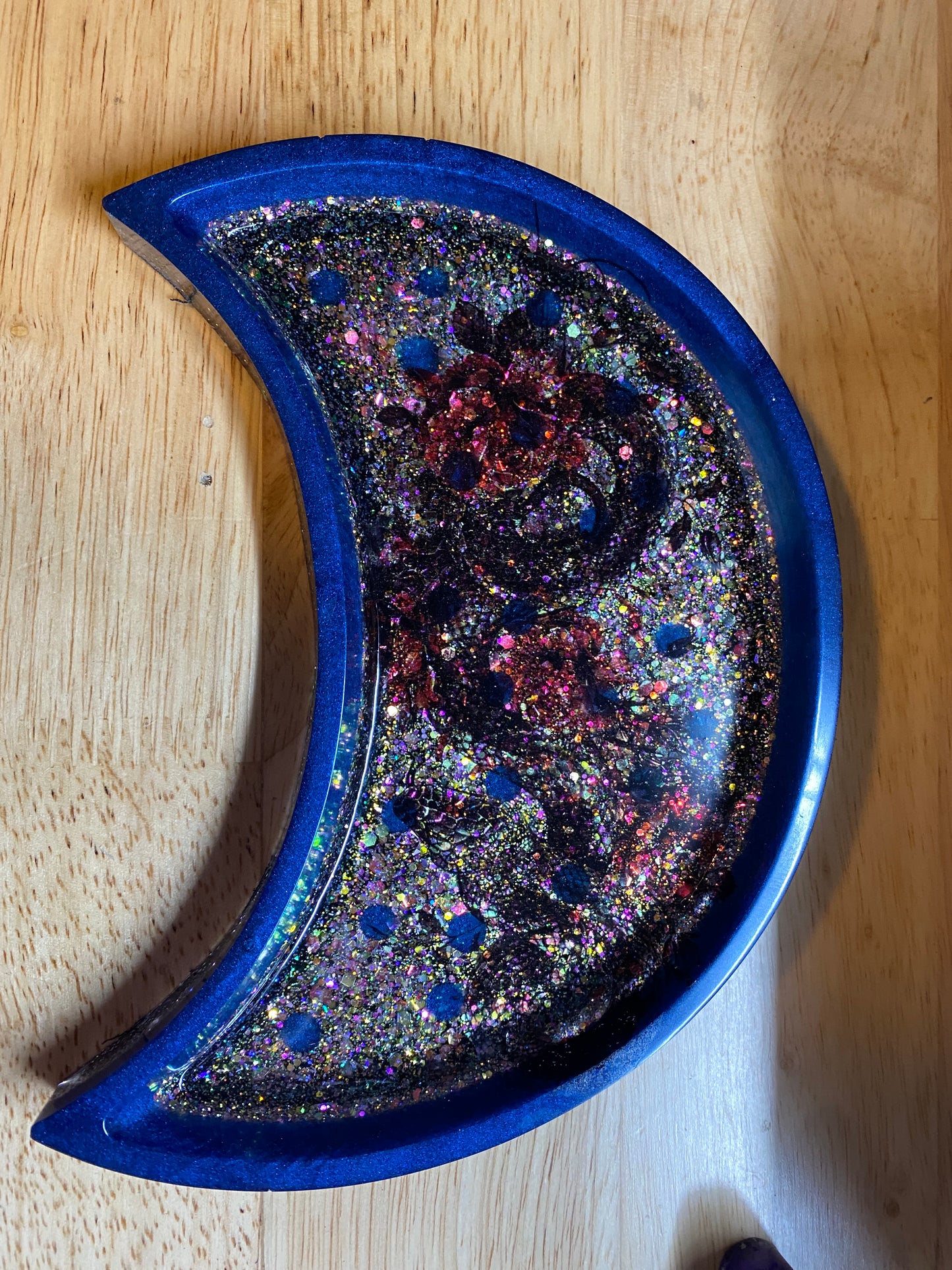 Resin Moon Trinket Trays (example pics only)