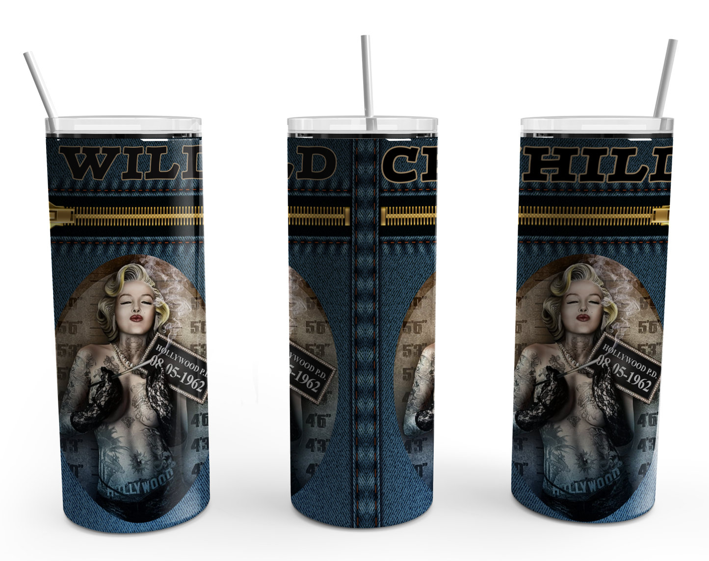 Marylin Wild Child Sublimation Design