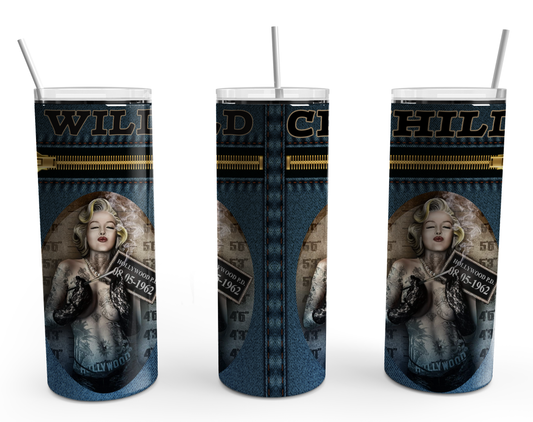 Marylin Wild Child Sublimation Design