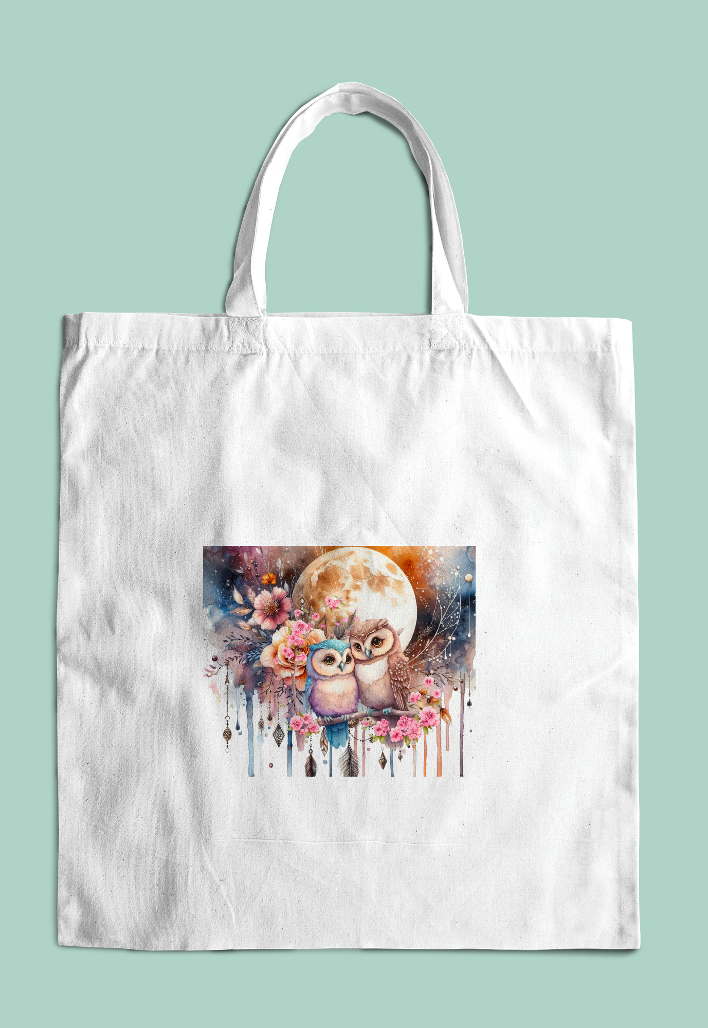 DTF Designs for Tote/crossbody bags and T-shirts.